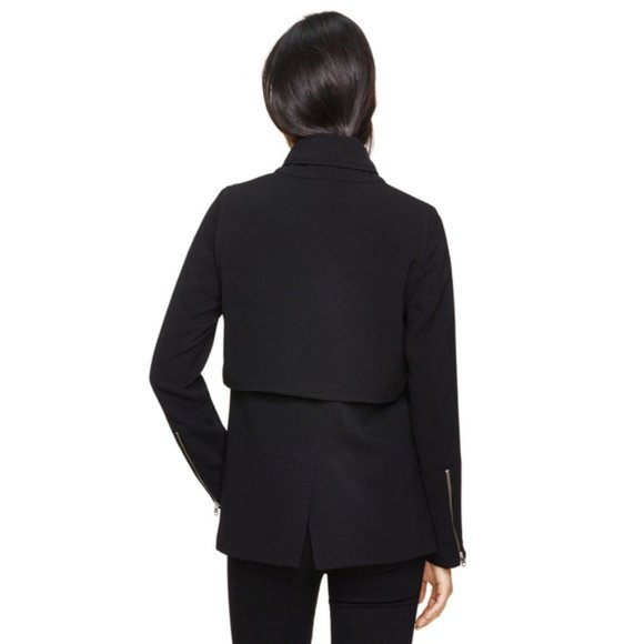 Aritzia Wilfred Mayat Jacket Coat Burgundy - Picture 5 of 7